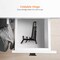 Mocoosy 6 Pack 3 Size Improved Anti-Slip Plate Stands for Display, 4 6 8 Inch Plate Holder Display Stands, Black Iron Wire Easel Picture Frame Stand for Photos, Decorative Platter, Dish and Table Arts